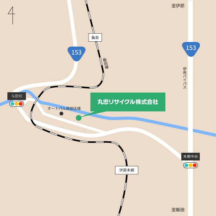 丸忠リサイクル地図